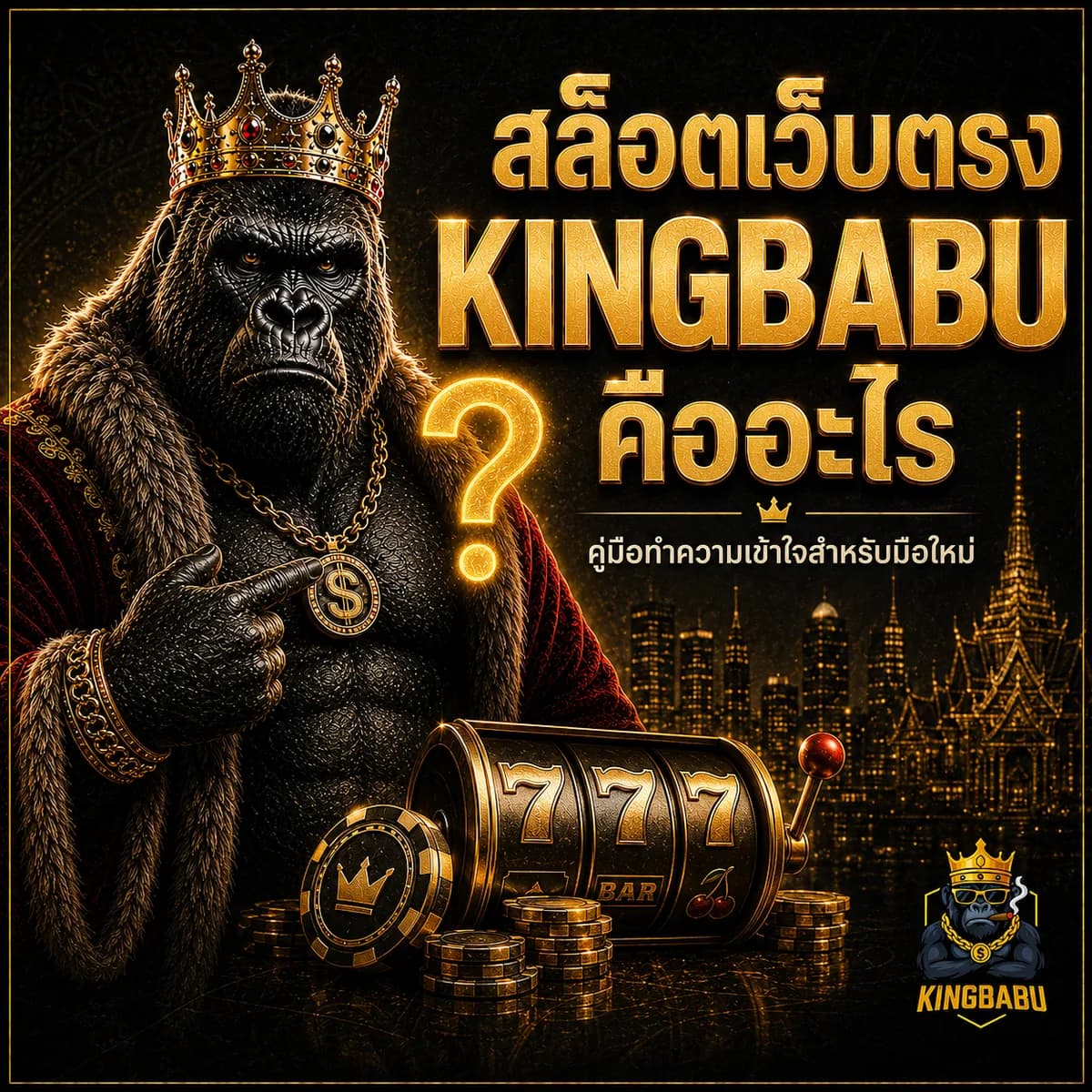 สล็อตเว็บตรง KINGBABU คืออะไร? ทำไมคนค้นหาชื่อนี้
